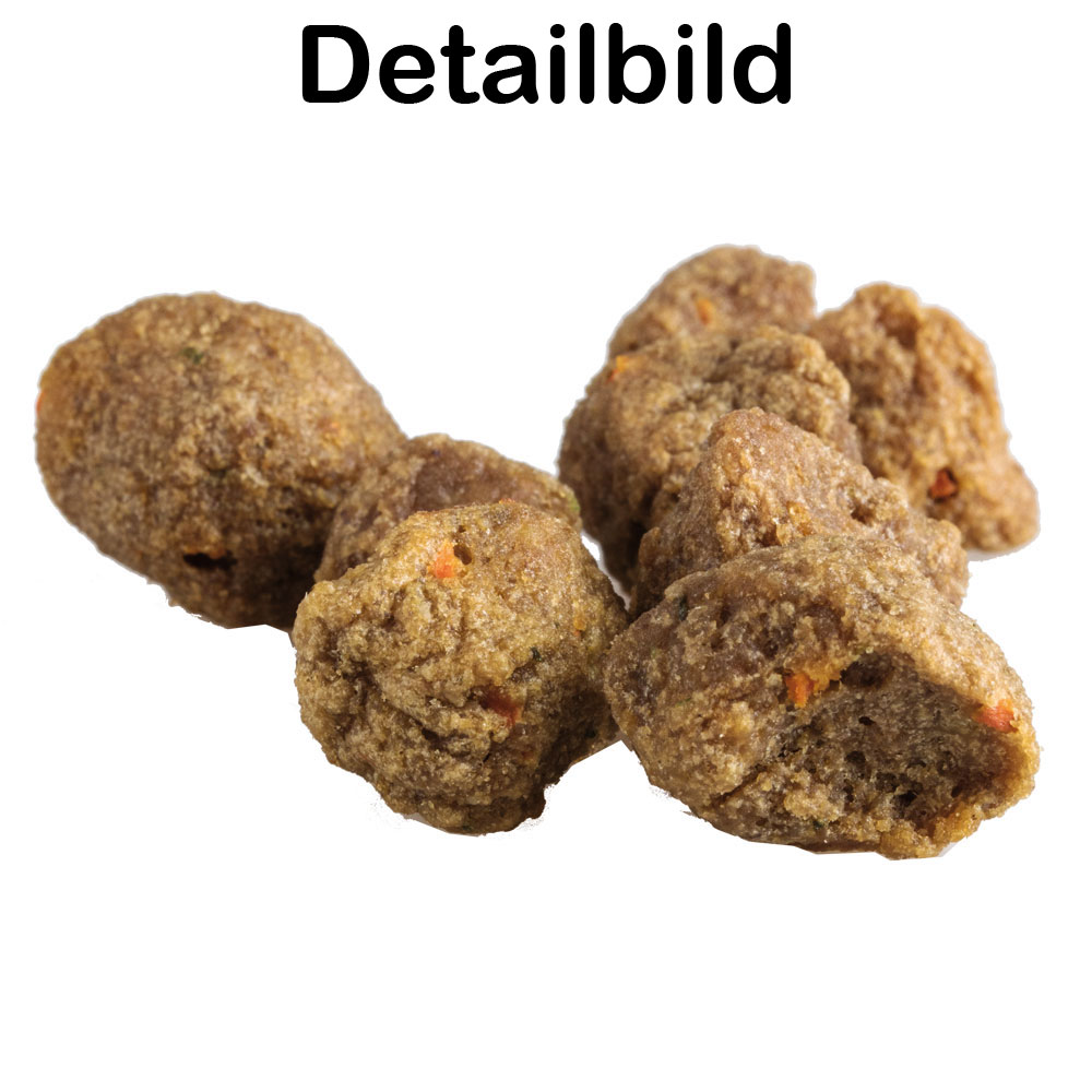 4er-SET Bio Hunde-Ergänzungsfutter "Quellos" mit Huhn 2kg Hundejause - Bild 2