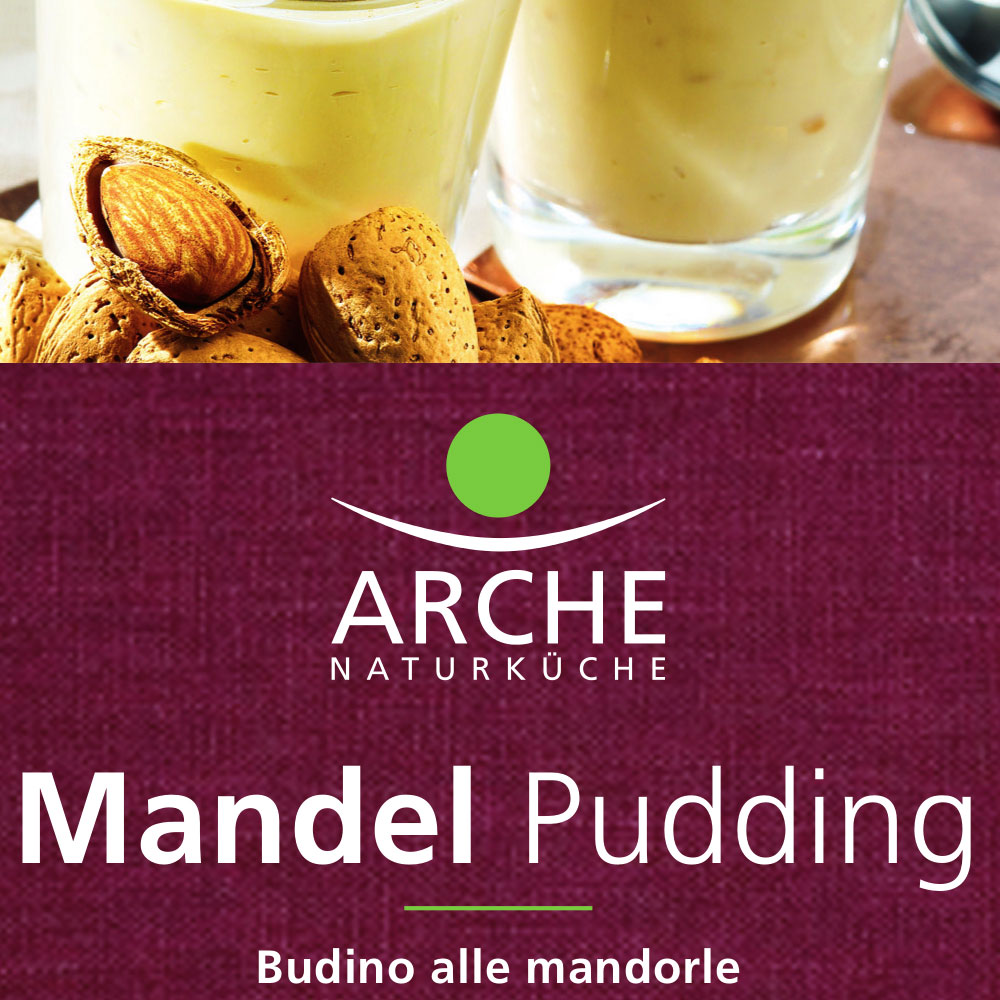 4er-SET Bio Puddingpulver  Mandel 46g Arche Naturlost - Bild 1
